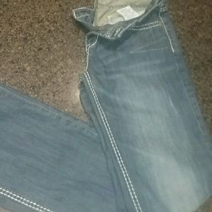 Cowgirl Up  Play in the Dirt Jeans Size 2/27 L